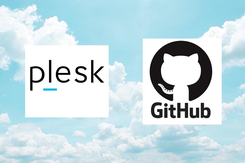 using git with plesk